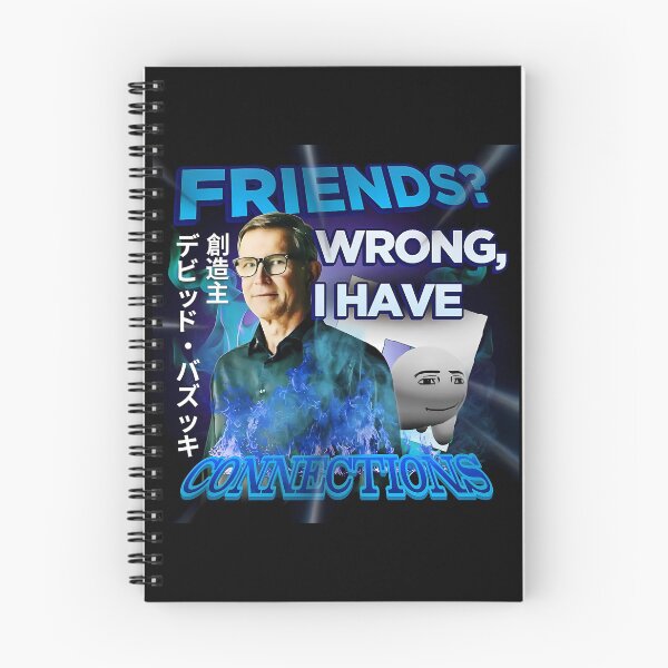 Item preview, Roblox Friends to Connections Meme designed and sold by Aerodin.