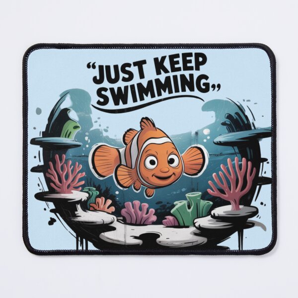 Item preview, Finding Nemo - Just Keep Swimming designed and sold by 123ks.