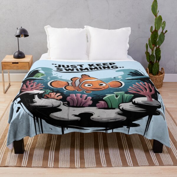 Item preview, Finding Nemo - Just Keep Swimming designed and sold by 123ks.