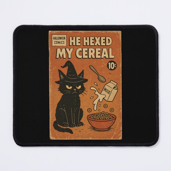 Item preview, Witchy Cat: He hexed my cereal designed and sold by bapupa.
