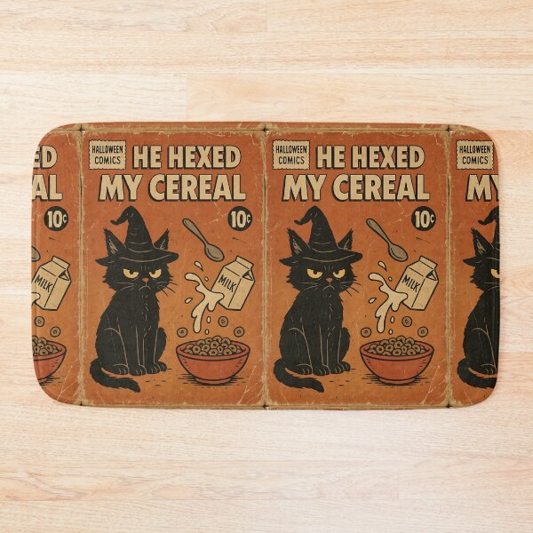 Item preview, Witchy Cat: He hexed my cereal designed and sold by bapupa.