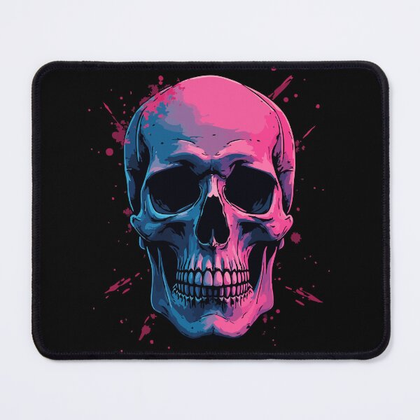 Item preview, Neon Skull – Colorful Skull designed and sold by Hans-Design.