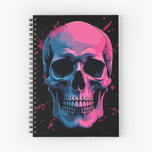 Item preview, Neon Skull – Colorful Skull designed and sold by Hans-Design.