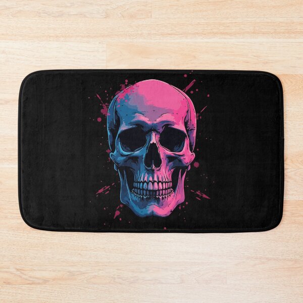 Item preview, Neon Skull – Colorful Skull designed and sold by Hans-Design.