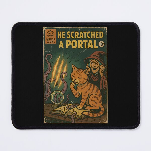 Item preview, Witchy Cat: He scratched a portal designed and sold by bapupa.
