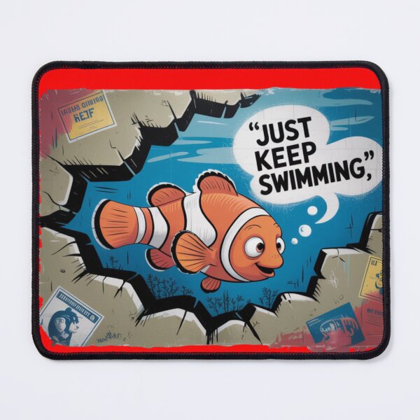 Item preview, Finding Nemo - Just Keep Swimming designed and sold by 123ks.