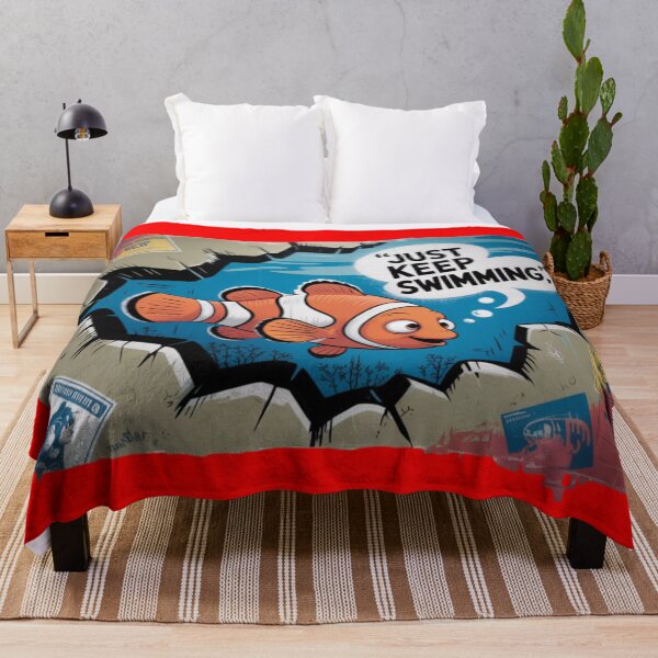 Item preview, Finding Nemo - Just Keep Swimming designed and sold by 123ks.