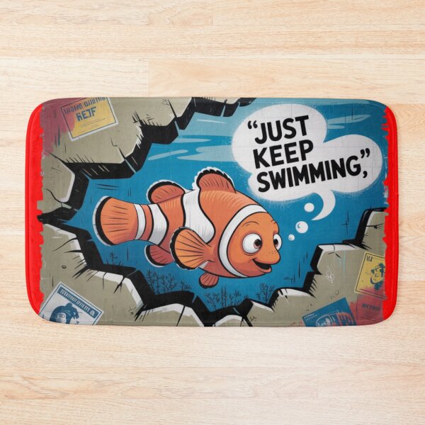 Item preview, Finding Nemo - Just Keep Swimming designed and sold by 123ks.