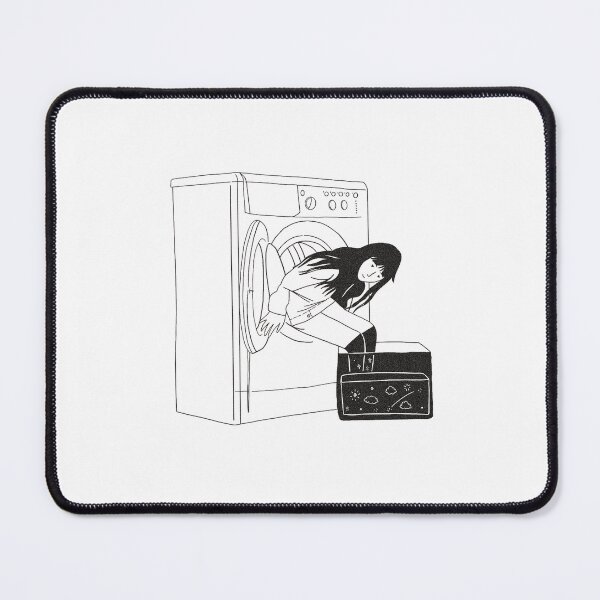 Item preview, Girl with washing machine designed and sold by JannymyGallery.