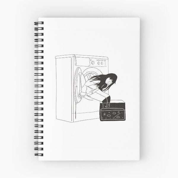Item preview, Girl with washing machine designed and sold by JannymyGallery.