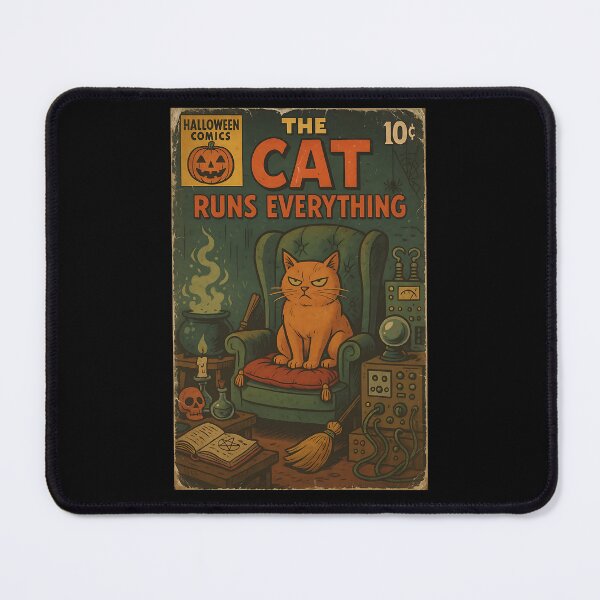 Item preview, Witchy Cat: The cat runs everything designed and sold by bapupa.
