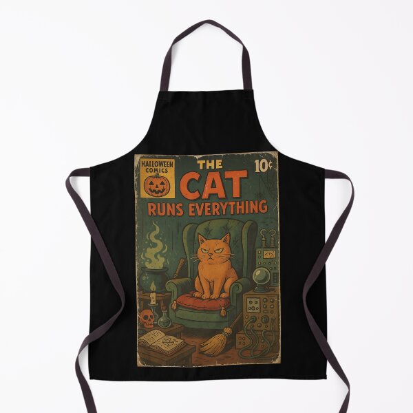 Item preview, Witchy Cat: The cat runs everything designed and sold by bapupa.