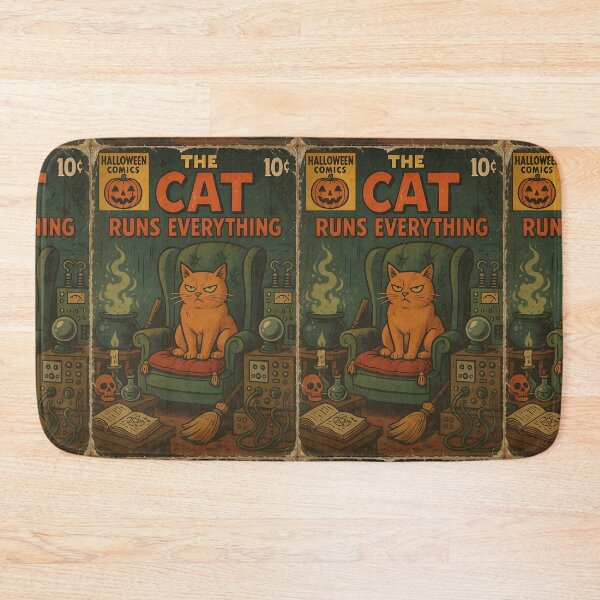 Item preview, Witchy Cat: The cat runs everything designed and sold by bapupa.