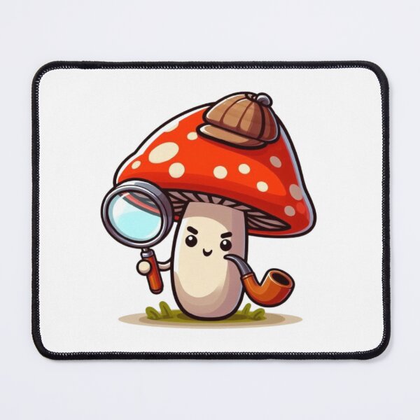 Item preview, Detective Mushroom designed and sold by DibuHumor.