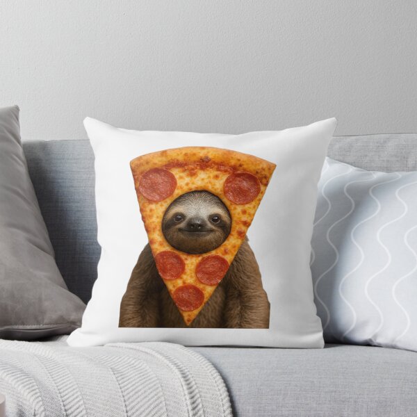Item preview, Sloth pizza funny weird prank meme cute happy christmas birthday gift  designed and sold by CheeseBlueprint.