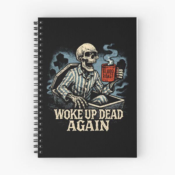 Aperçu de l'œuvre Death Metal Design Groggy Skeleton Rising créée et vendue par Krossgor.