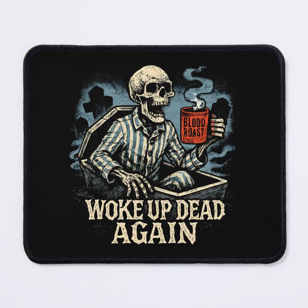 Item preview, Death Metal Design Groggy Skeleton Rising designed and sold by Krossgor.