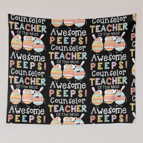 Item preview, Counselor Teacher of the Most Awesome Easter Eggs Funny Spring Holiday Design designed and sold by ShilohHagene1.