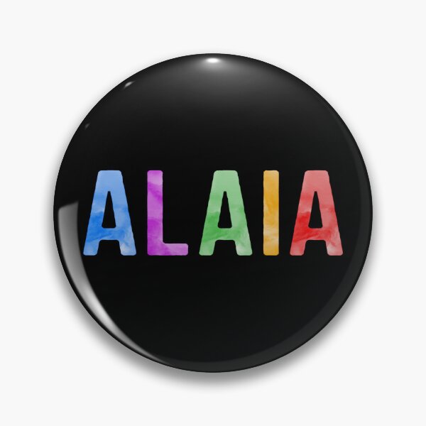 Item preview, Alaia Name Bright Colors designed and sold by Jeallan Designs.