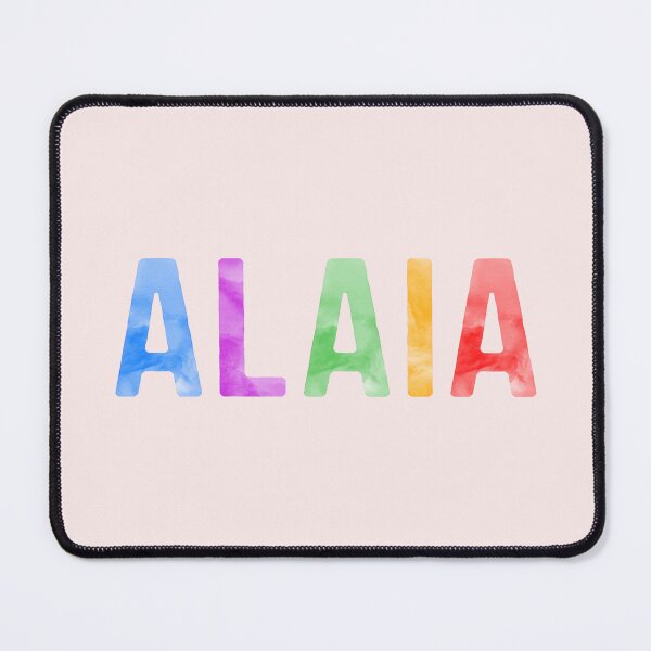 Item preview, Alaia Name Bright Colors designed and sold by Jeallan Designs.