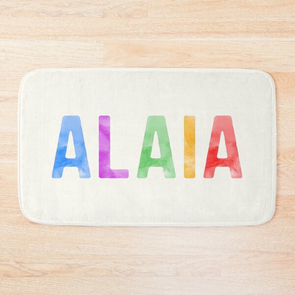 Item preview, Alaia Name Bright Colors designed and sold by Jeallan Designs.