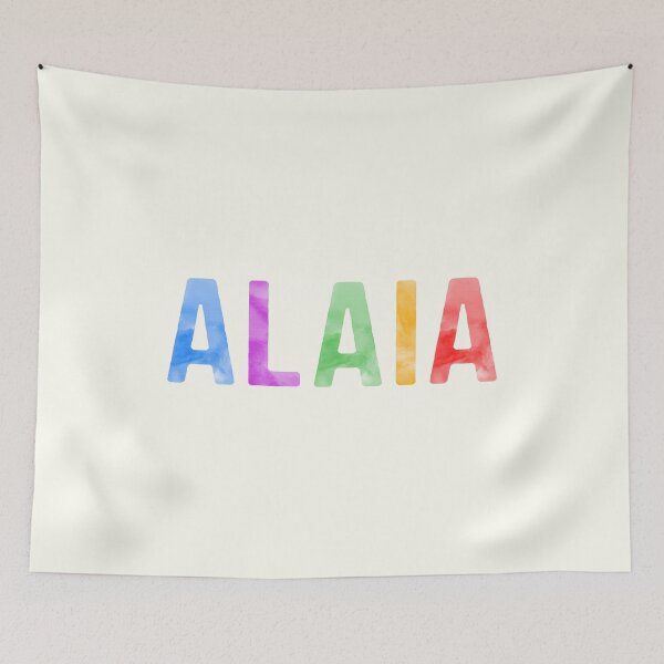 Item preview, Alaia Name Bright Colors designed and sold by Jeallan Designs.
