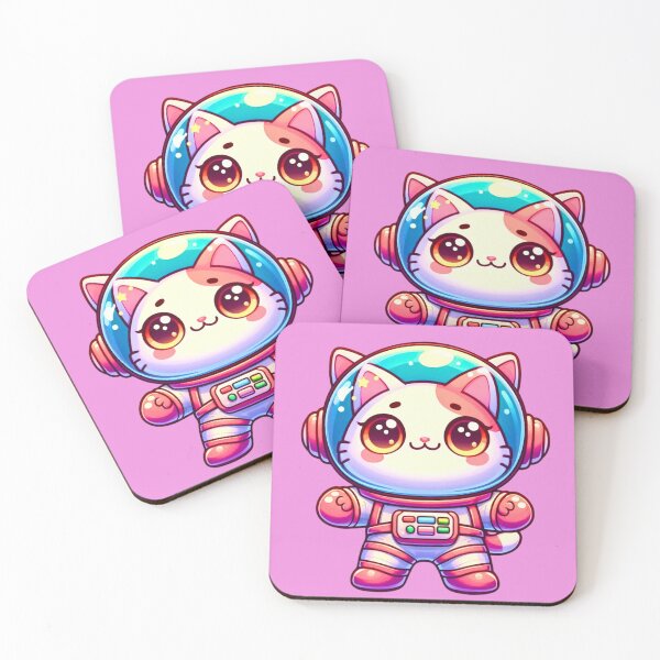 Item preview, Space Kitten Design Gift for Cat Lovers designed and sold by DibuHumor.