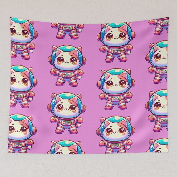 Item preview, Space Kitten Design Gift for Cat Lovers designed and sold by DibuHumor.