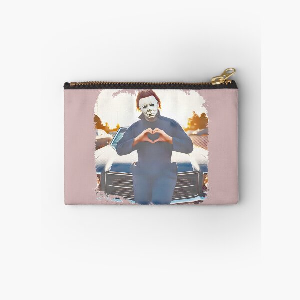 Item preview, Halloween Masked Figure Heart Hands Spooky Love designed and sold by RomayneMoskop1.