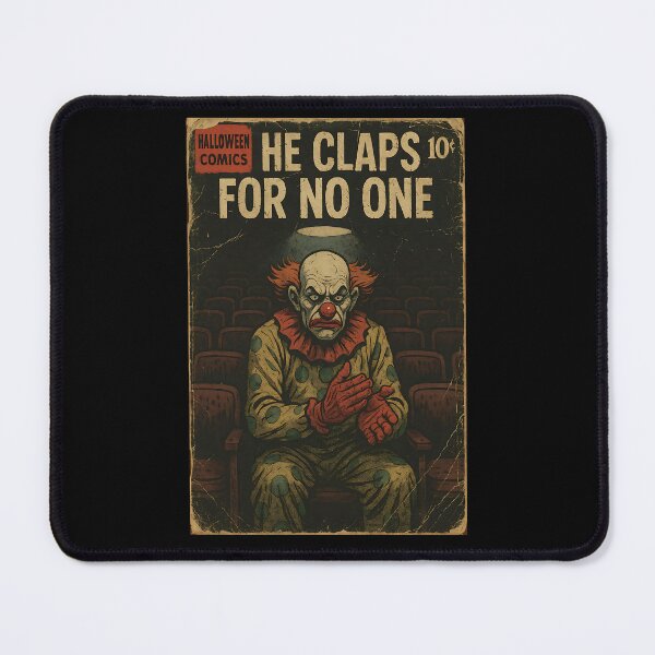 Item preview, Creepy Clown: He claps for no one designed and sold by bapupa.