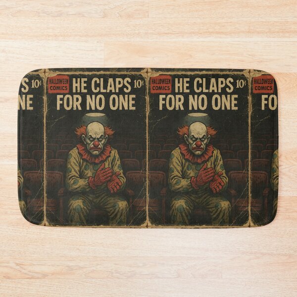 Item preview, Creepy Clown: He claps for no one designed and sold by bapupa.