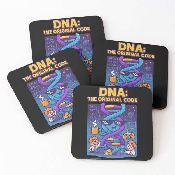 Item preview, DNA: The Original Code – Geeky Biology & Coding Pun designed and sold by WittyLabs.