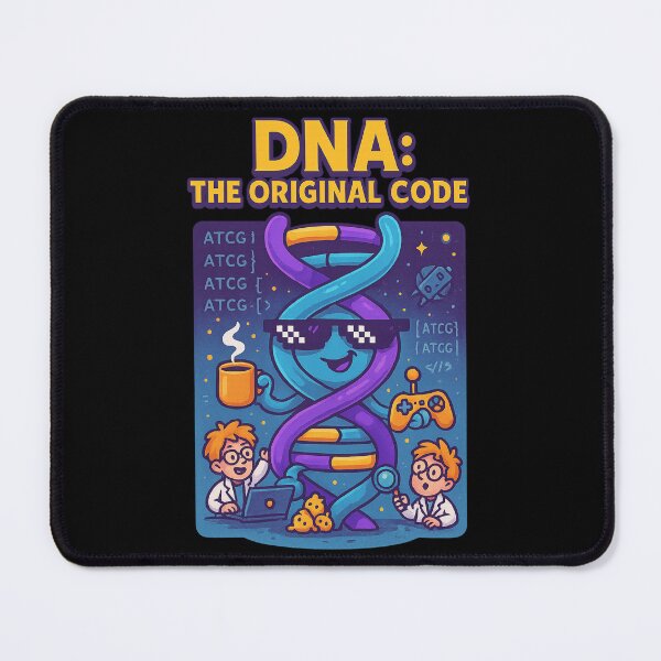 Item preview, DNA: The Original Code – Geeky Biology & Coding Pun designed and sold by WittyLabs.