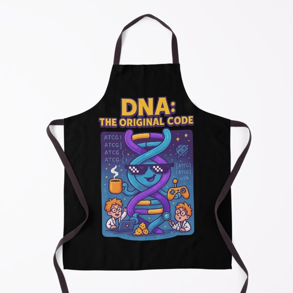 Item preview, DNA: The Original Code – Geeky Biology & Coding Pun designed and sold by WittyLabs.