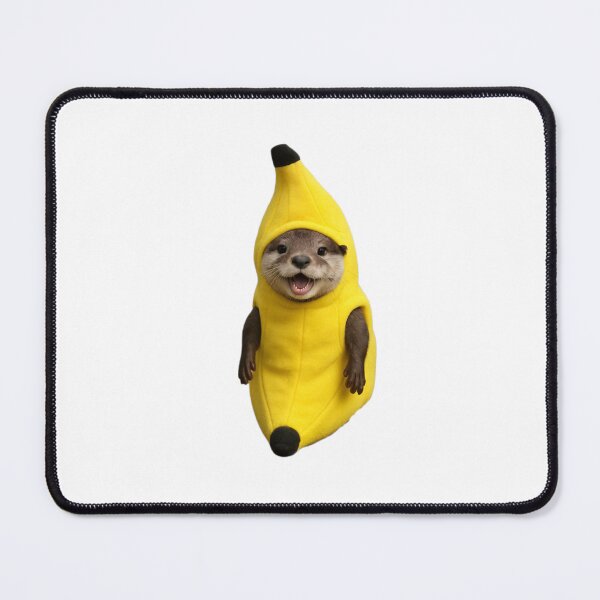 Item preview, Banana otter funny weird prank meme cute happy christmas birthday gift designed and sold by CheeseBlueprint.