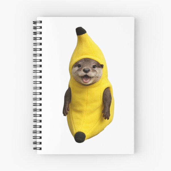 Item preview, Banana otter funny weird prank meme cute happy christmas birthday gift  designed and sold by CheeseBlueprint.