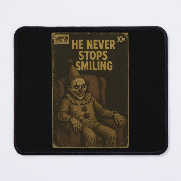 Item preview, Creepy Clown: He never stops smiling designed and sold by bapupa.