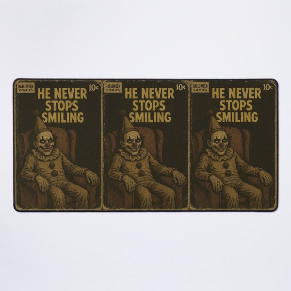 Item preview, Creepy Clown: He never stops smiling designed and sold by bapupa.
