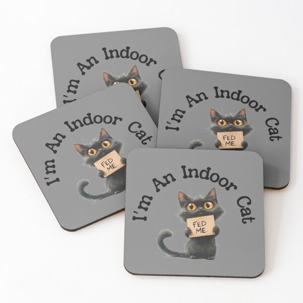 Item preview, I'm An Indoor Cat designed and sold by KunoKR.