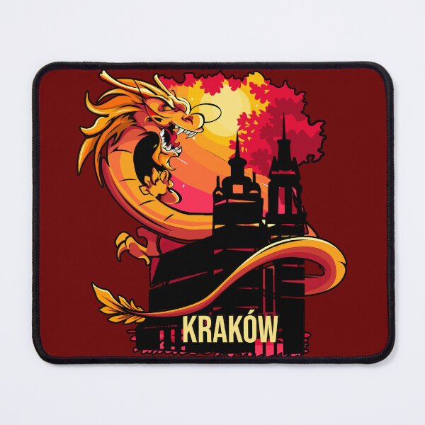 Item preview, Krakow Dragon Polish Legend City Art designed and sold by ArtsyExplorer.