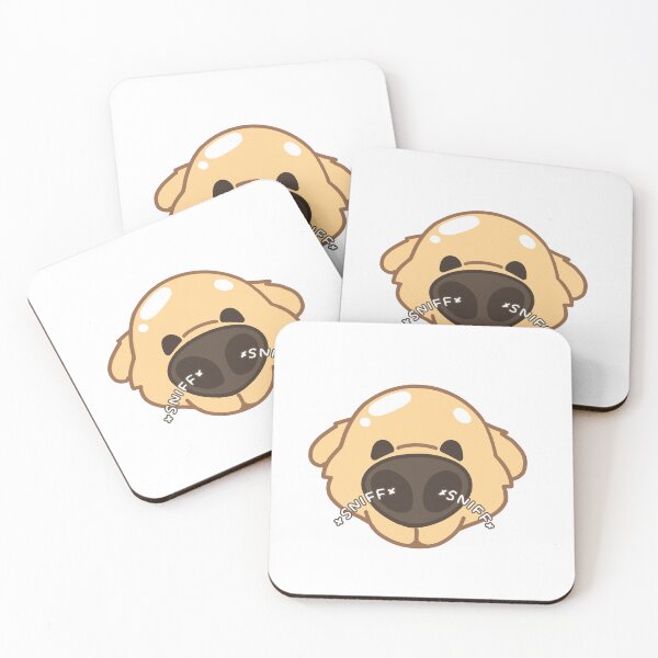 Item preview, Cute Cartoon Dog Nose Sniffing  designed and sold by BaldyBogBog.