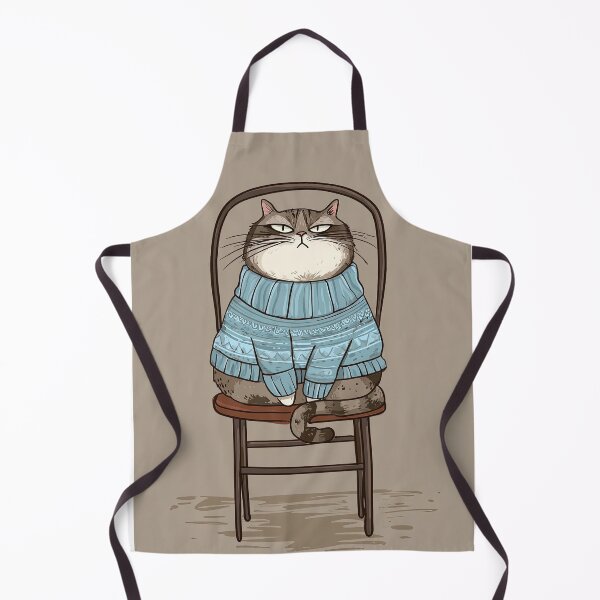 Item preview, The Worried Whisker designed and sold by Retro Type.