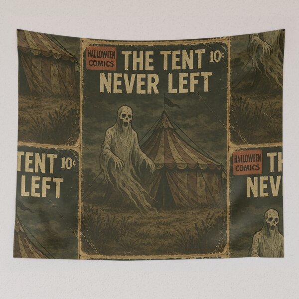 Item preview, Creepy Clown: The tent never left designed and sold by bapupa.