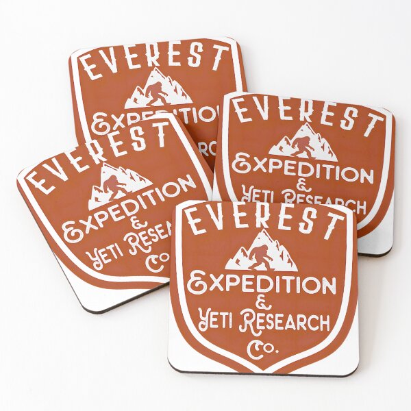 Item preview, Everest Expedition & Yeti Research Co. Vintage Mountain Cryptid Design designed and sold by KinaGregor1.