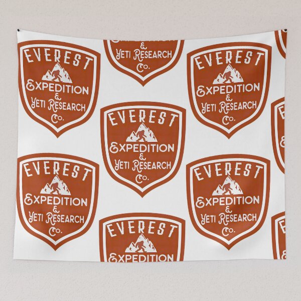Item preview, Everest Expedition & Yeti Research Co. Vintage Mountain Cryptid Design designed and sold by KinaGregor1.