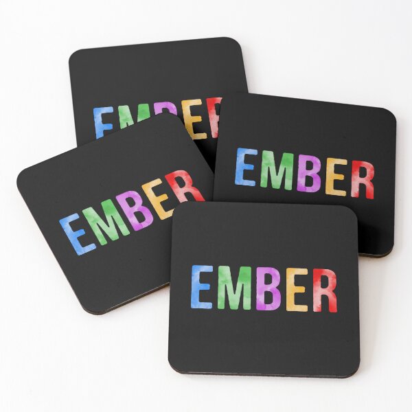 Item preview, Ember Name Bright Colors designed and sold by Jeallan Designs.