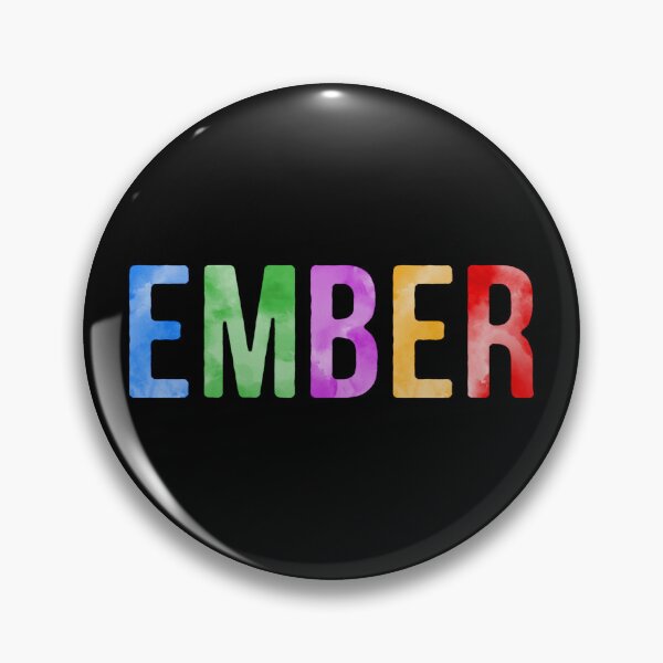 Item preview, Ember Name Bright Colors designed and sold by Jeallan Designs.