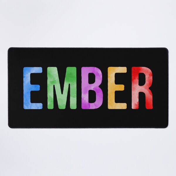 Item preview, Ember Name Bright Colors designed and sold by Jeallan Designs.
