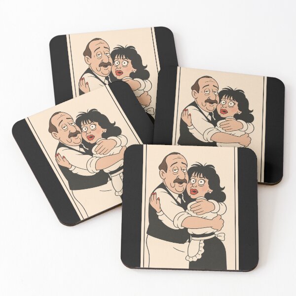 Item preview, Sitcom Legends: Rene & Yvette from 'Allo 'Allo designed and sold by halibutgoatramb.