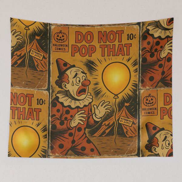 Item preview, Funny Clown: Do NOT pop that designed and sold by bapupa.